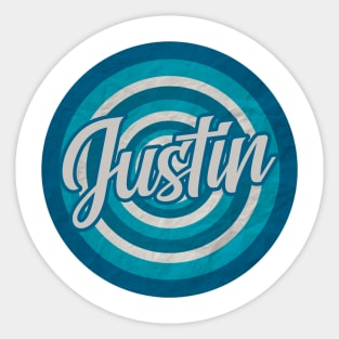 justin Sticker